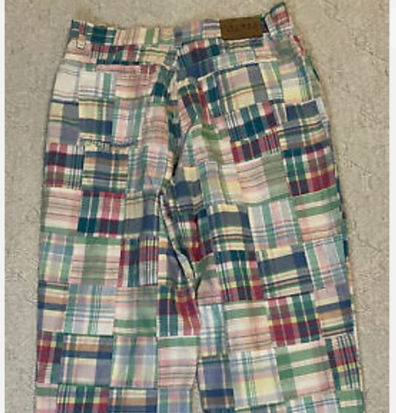 Ralph Lauren patchwork capris. - Picture 2 of 5